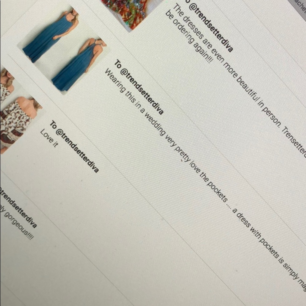 LAST SIZE SMALLS! Unique Dusty Blue Crochet  Maxi - Picture 3 of 4